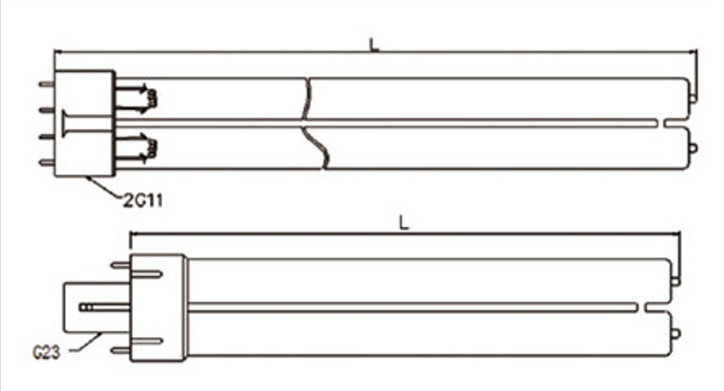 Standard 120W/cm mercury UV lamp